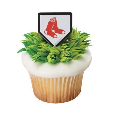 MLB Cupcake Topper Rings Boston Red Sox