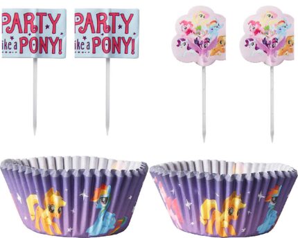 My Little Pony Friendship Adventures Cupcake Wrappers Picks Combo Packs