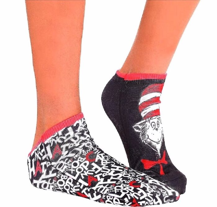 Seuss Cat in the Hat Child Socks