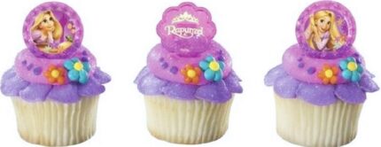 Disney Princess Tangled Rapunzel Cupcake Rings
