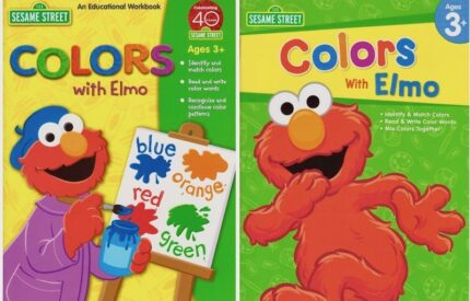 A Coloring Book With Elmo Theme