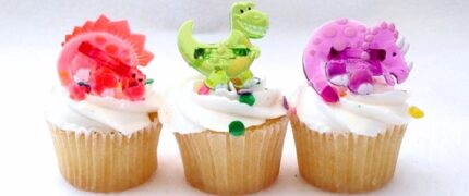 Dinosaur Jewel Cupcake Rings Party Cupcake Supplies