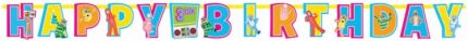 Yo Gabba Gabba Jumbo Add Age Jointed Letter Bannerss