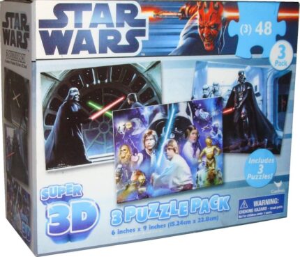 Star Wars Super 3D Puzzle 3 Pack