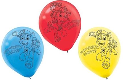 Paw Patrol Printed Latex Balloonsss
