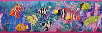 Tropical Fish Wallpaper Wall Border